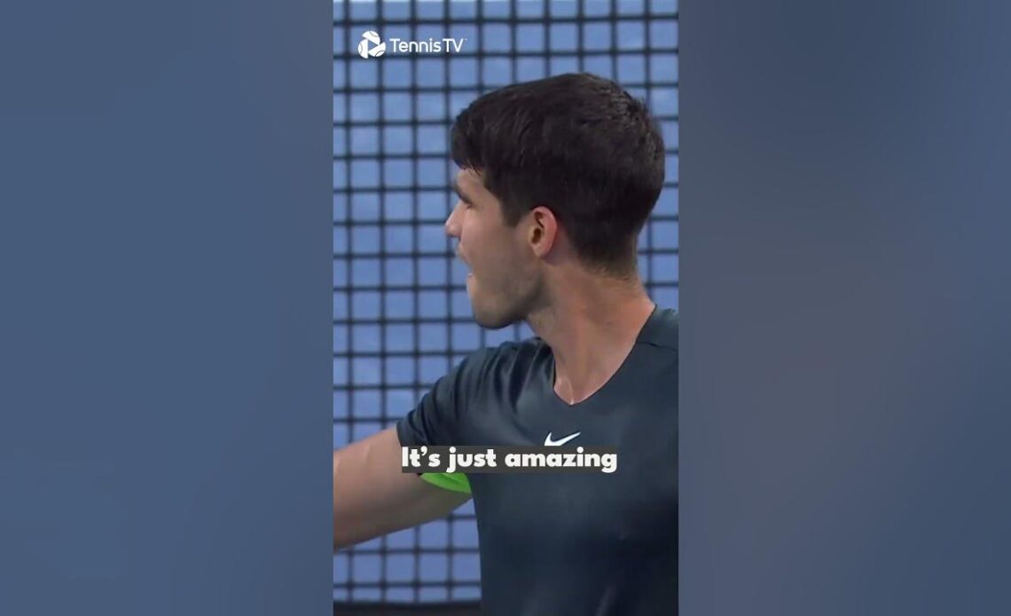 Djokovic On *That* Match Point Save From Alcaraz 🤩