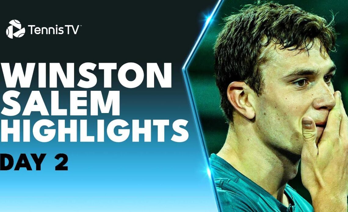 Draper Returns; Gasquet, Rinderknech, Fucsovics Feature | Winston-Salem 2023 Day 2 Highlights