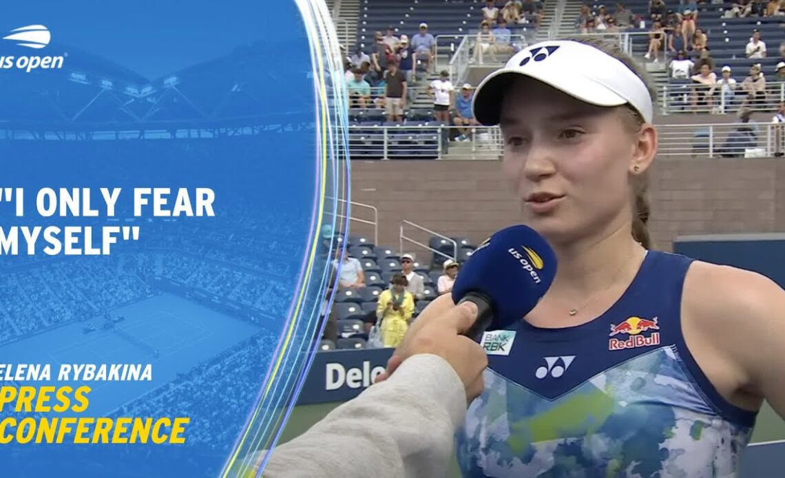 Elena Rybakina On-Court Interview | 2023 US Open Round 1