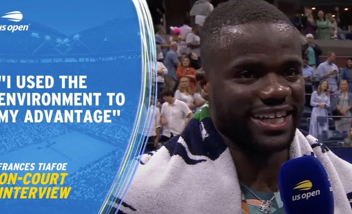 Frances Tiafoe On-Court Interview | 2023 US Open Round 2