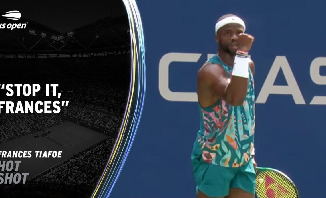 Frances Tiafoe's Ridiculous Forehand Winner! | 2023 US Open