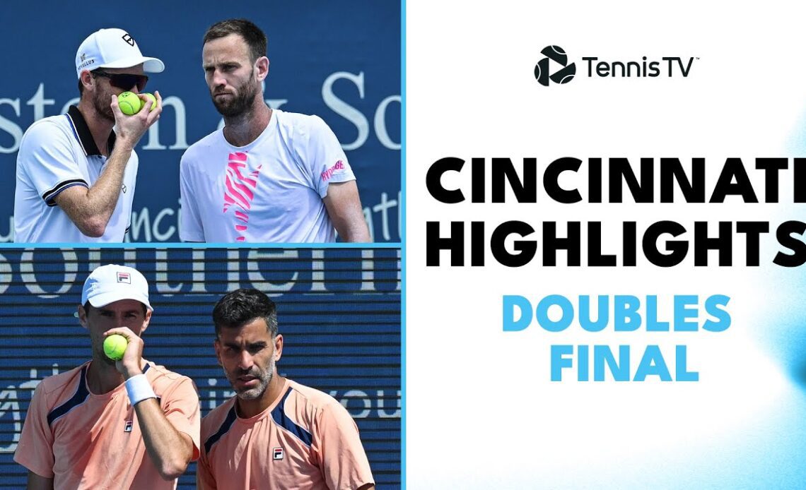 Gonzalez & Molteni Battle Murray & Venus | Cincinnati 2023 Men's Doubles Final Highlights