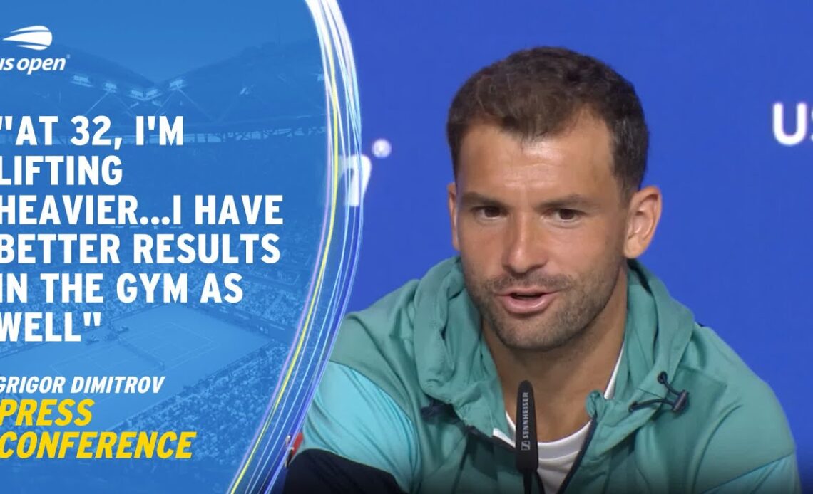 Grigor Dimitrov Press Conference | 2023 US Open