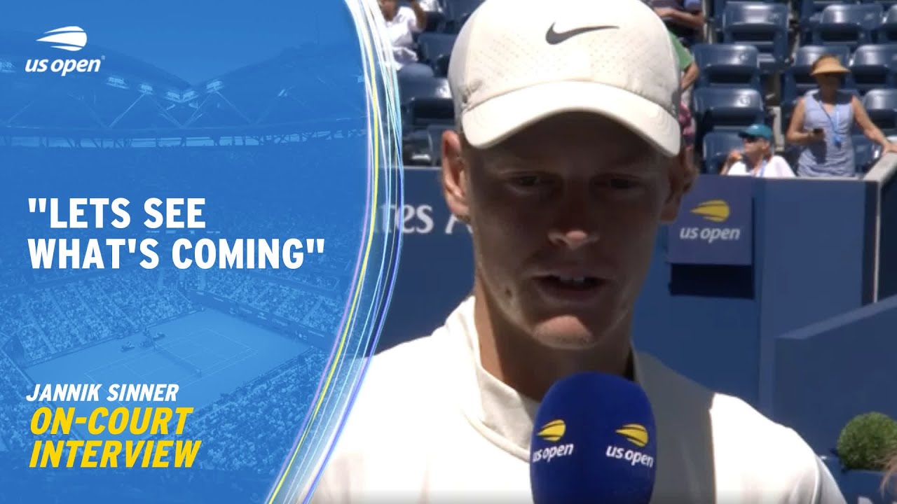 Jannik Sinner On-Court Interview | 2023 US Open Round 2 - VCP Tennis