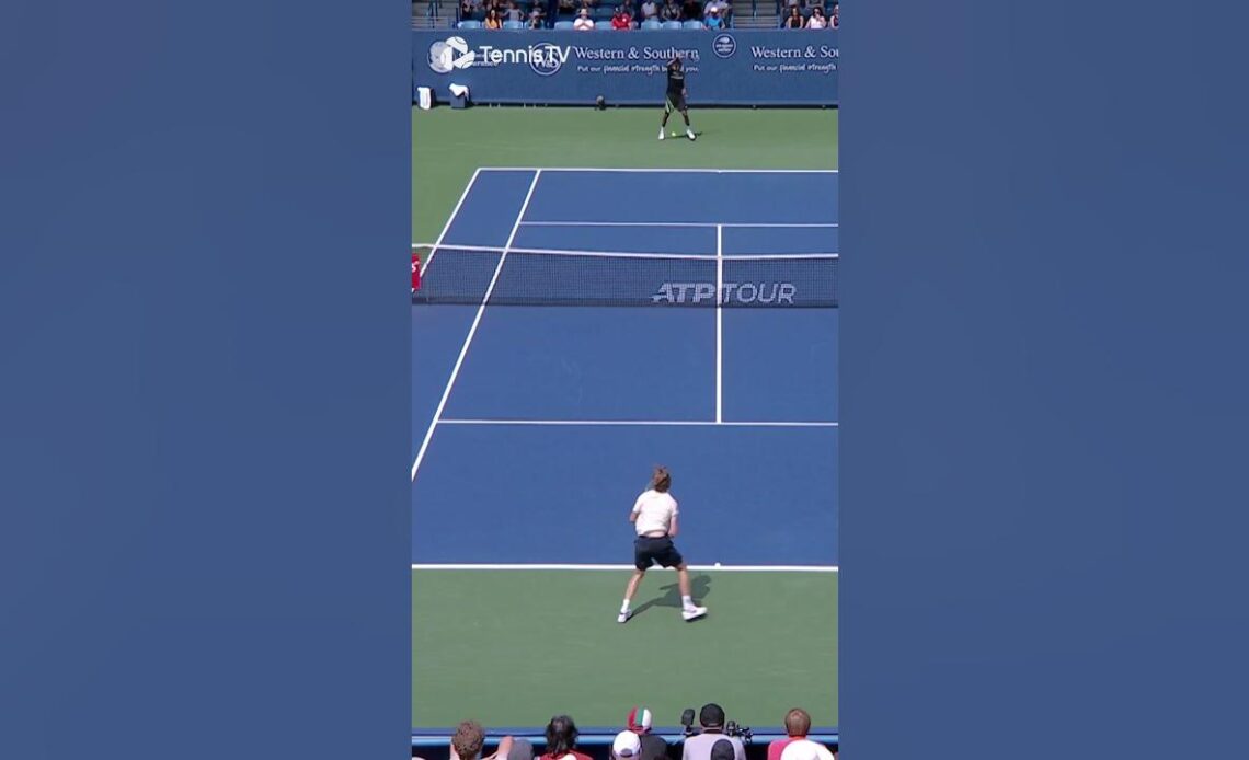 Jaw-Dropping Monfils Defence vs Rublev 🥵