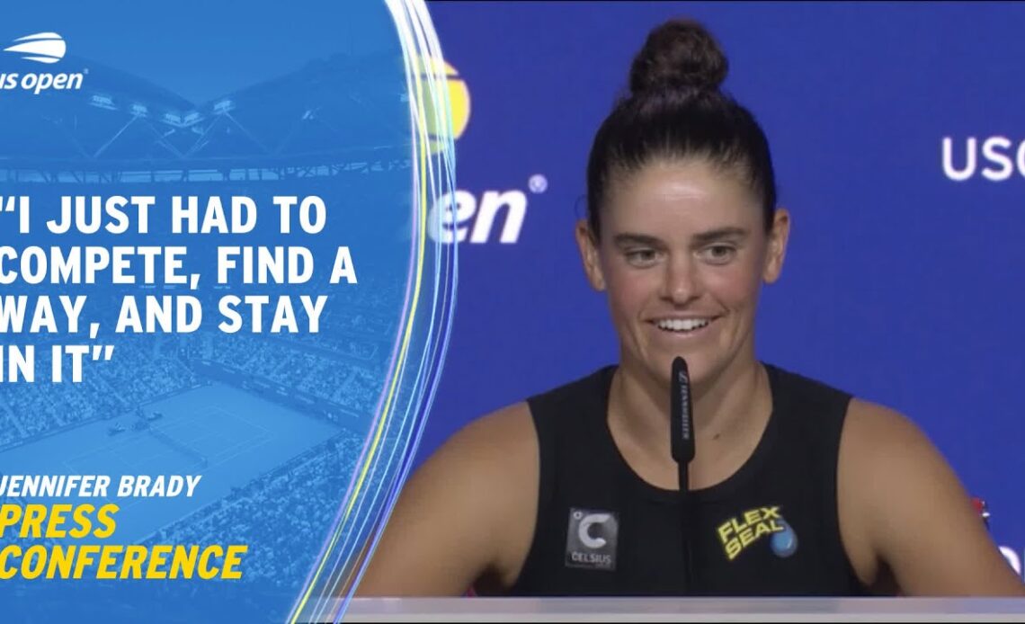 Jennifer Brady Press Conference | 2023 US Open Round 1