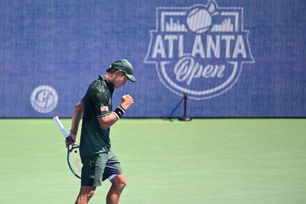 Kei Nishikori wins in his first ATP Tour match since 2021
