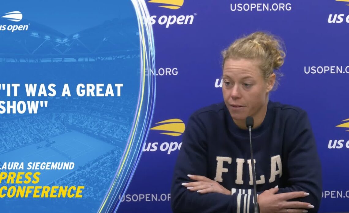 Laura Siegemund Press Conference | 2023 US Open Round 1