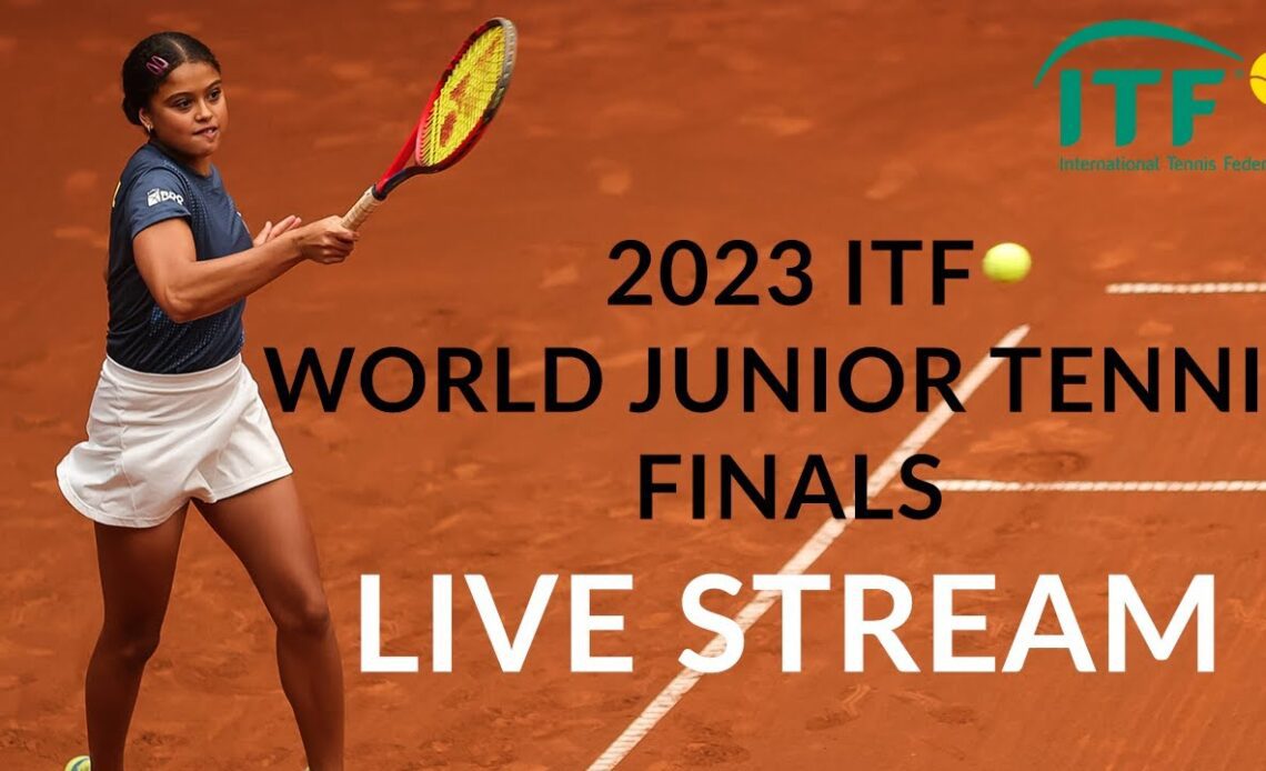 Live coverage from day five of the 2023 ITF World Junior Tennis Finals (Court No.1)