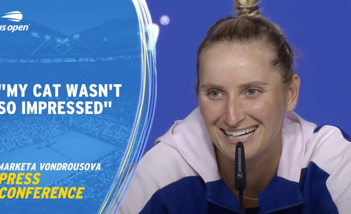 Marketa Vondrousova Press Conference | 2023 US Open Round 2