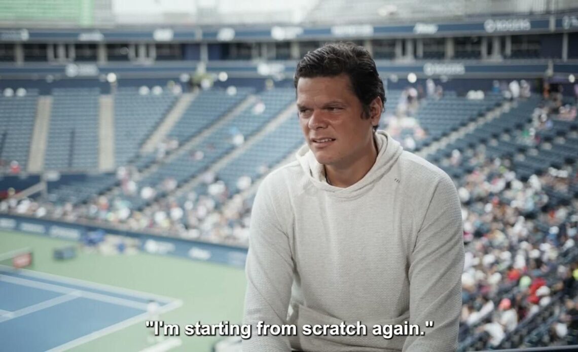 Milos Raonic back in Toronto 🥰