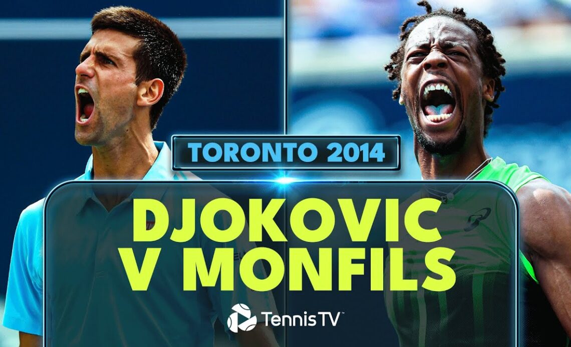 Monfils' CRAZIEST Performance Ever?! | Novak Djokovic vs Gael Monfils Toronto 2014 Highlights