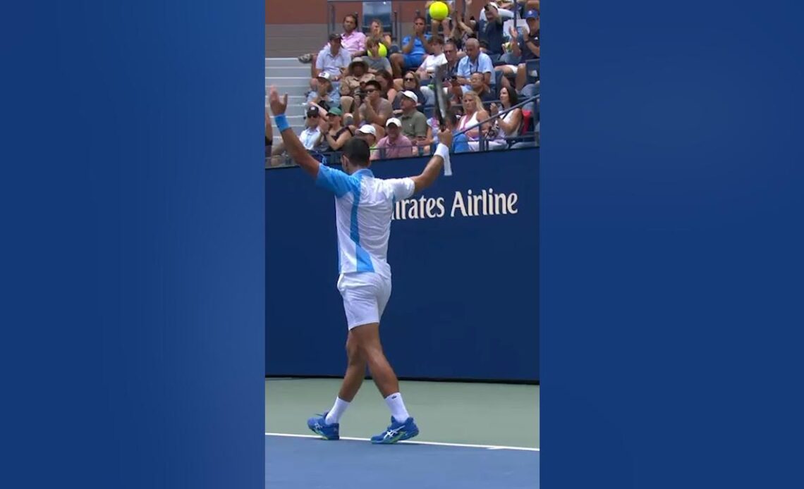Novak Djokovic BEING Novak Djokovic 🤯