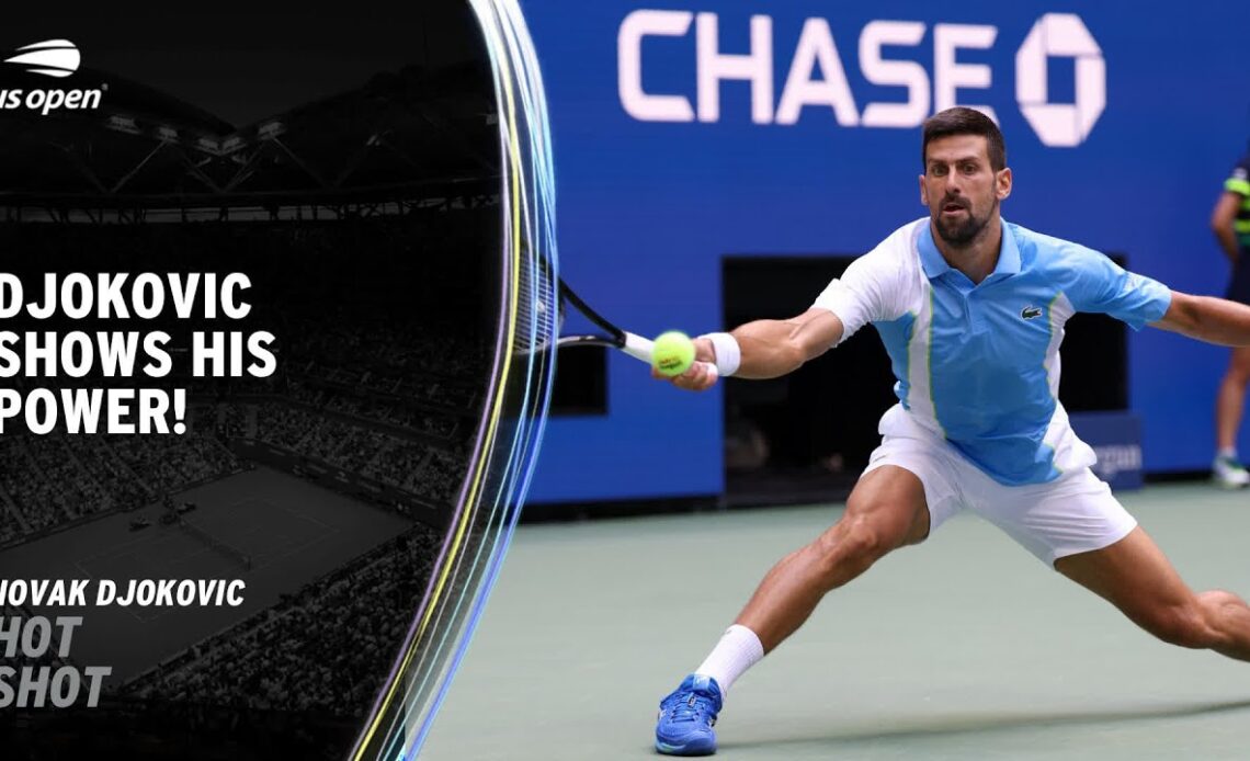 Novak Djokovic Comes out Strongest in a Brilliant Power Point | 2023 US Open