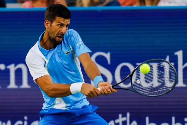 Novak Djokovic eases into Cincinnati 3rd round after opponent retires