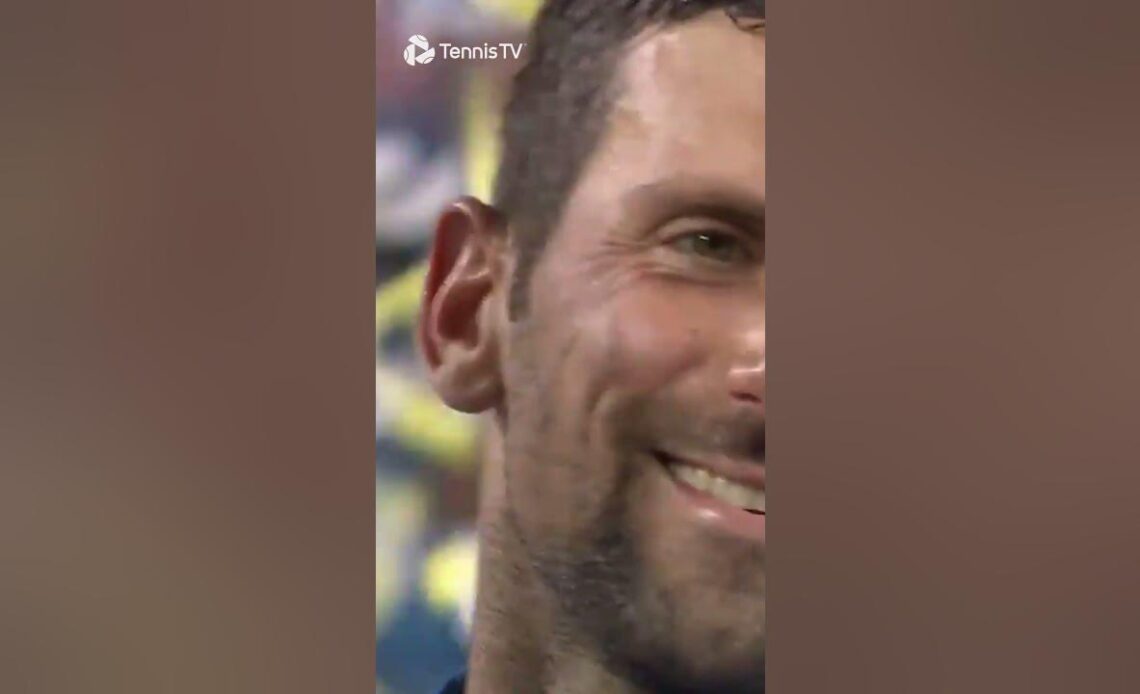 Novak is the King in Cincy 🏆