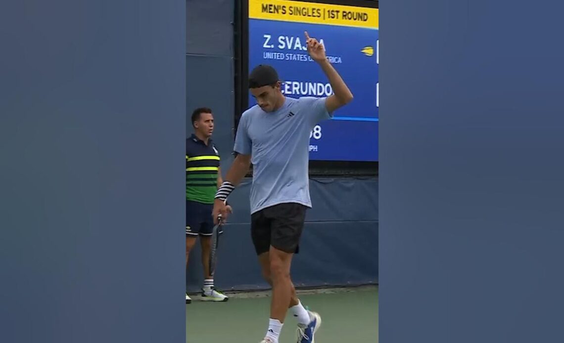 OUTRAGEOUS tweener winner! 👏