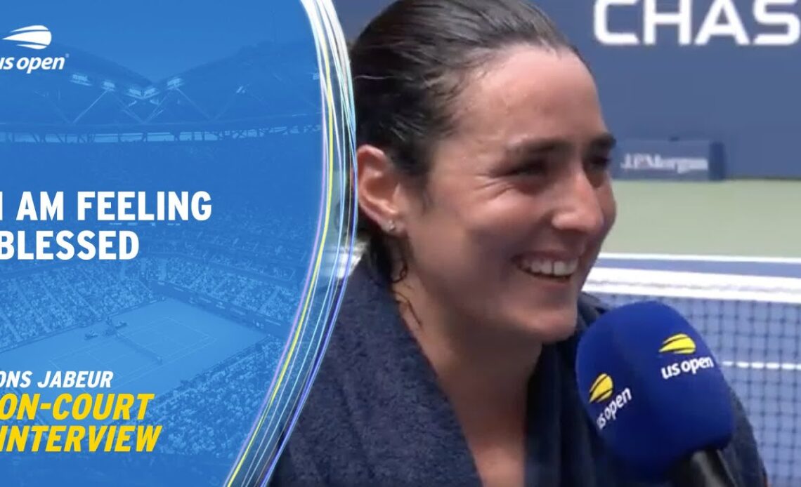 Ons Jabeur On-Court Interview | 2023 US Open Round 1