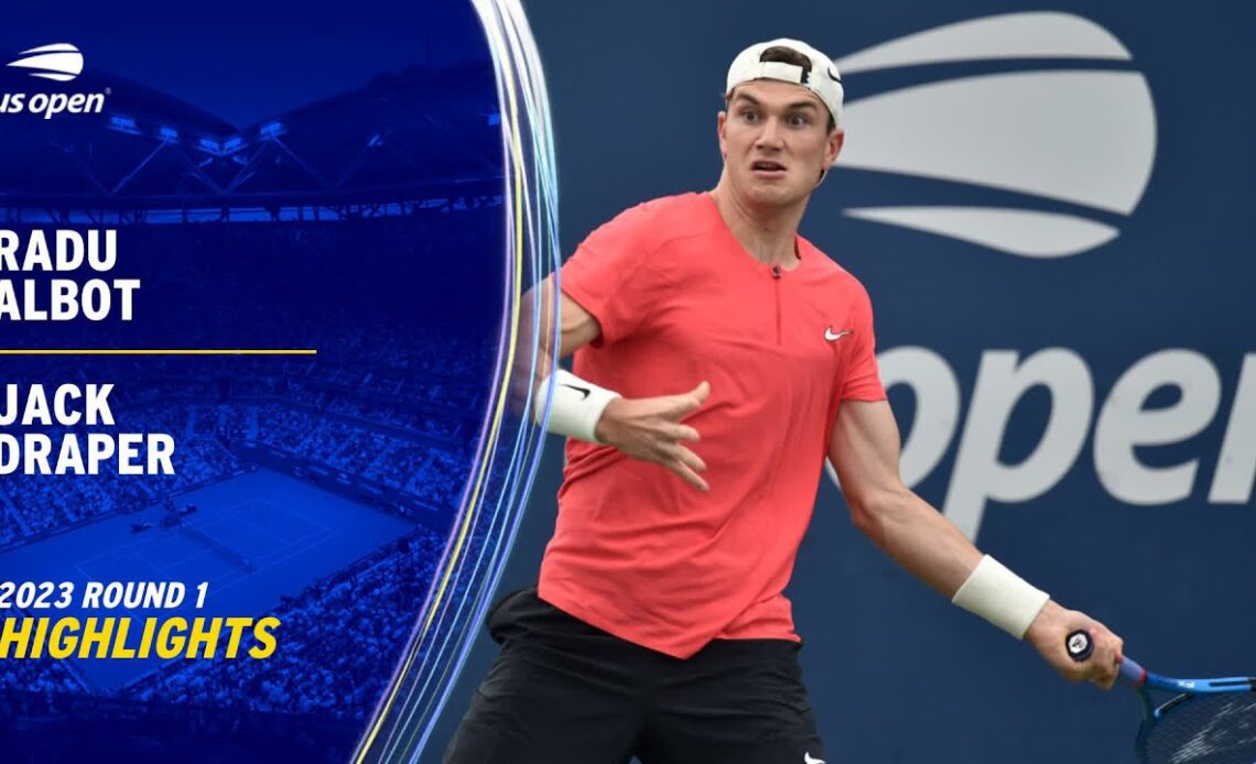 Radu Albot vs. Jack Draper Highlights | 2023 US Open Round 1