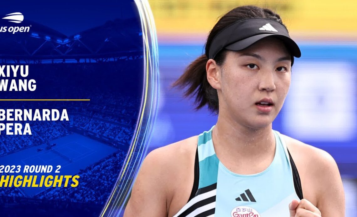 Sara Sorribes Tormo vs. Xinyu Wang Highlights | 2023 US Open Round 2