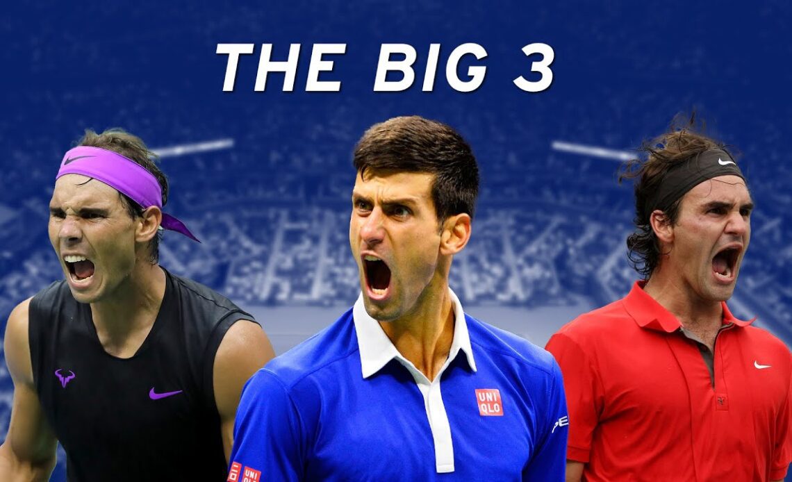 The Big 3's Best Points | Djokovic, Nadal & Federer | US Open