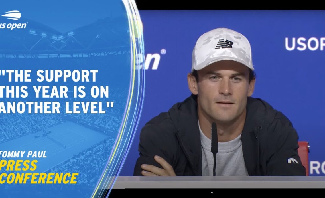 Tommy Paul Press Conference | 2023 US Open Round 1