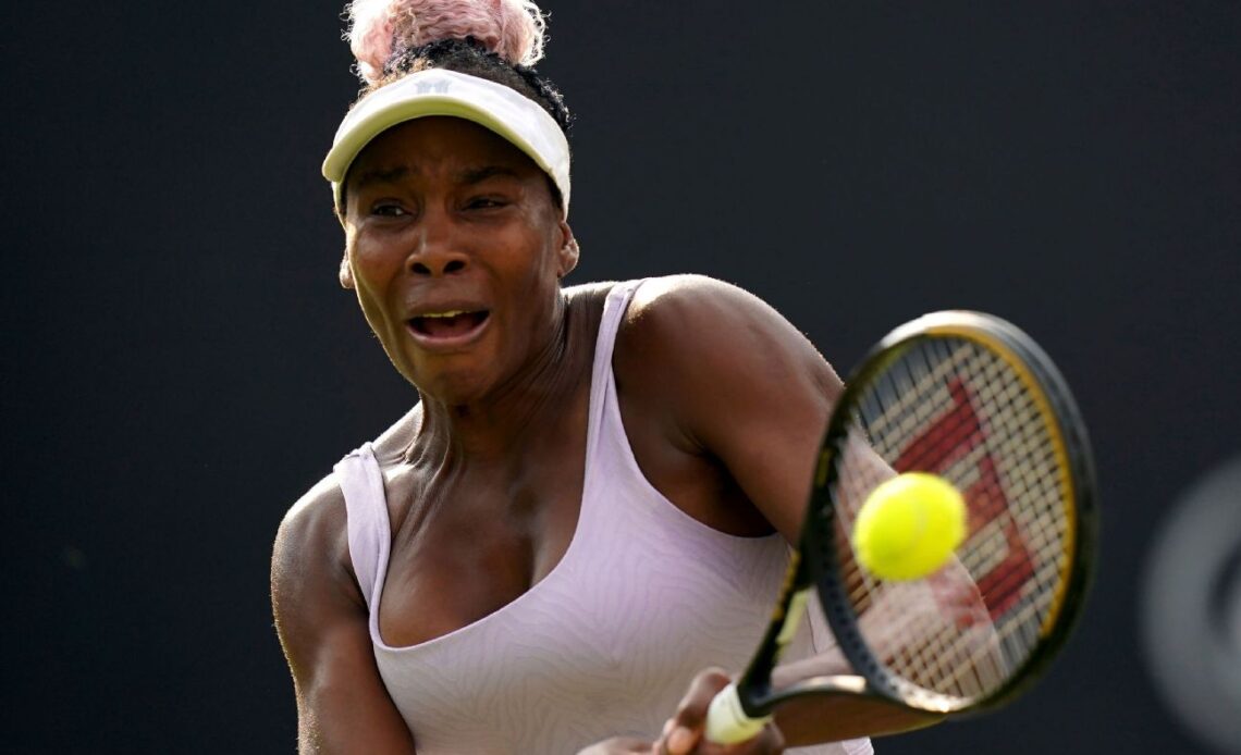 Venus Williams withdraws from Cleveland event with injury