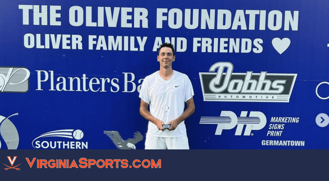 Virginia Men's Tennis | Chris Rodesch Wins Singles Title in Mississippi