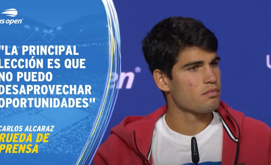 Carlos Alcaraz | Rueda de Prensa | 2023 US Open Semifinales