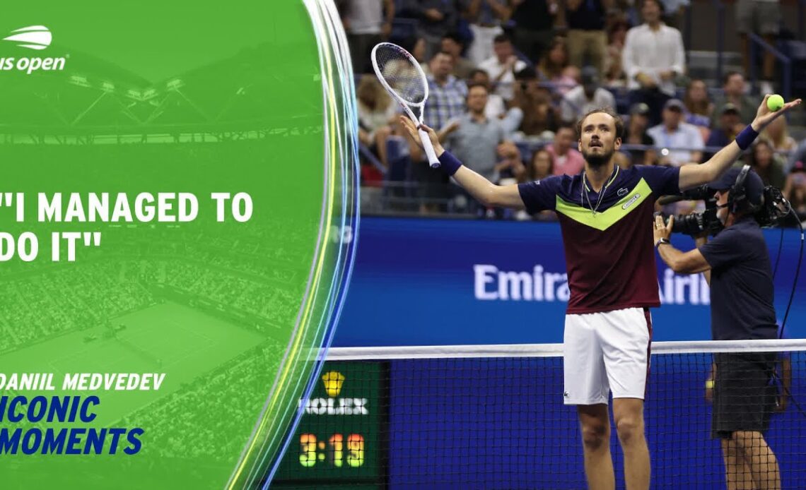 2021 Champion Daniil Medvedev Books His Spot in the Final | 2023 US Open