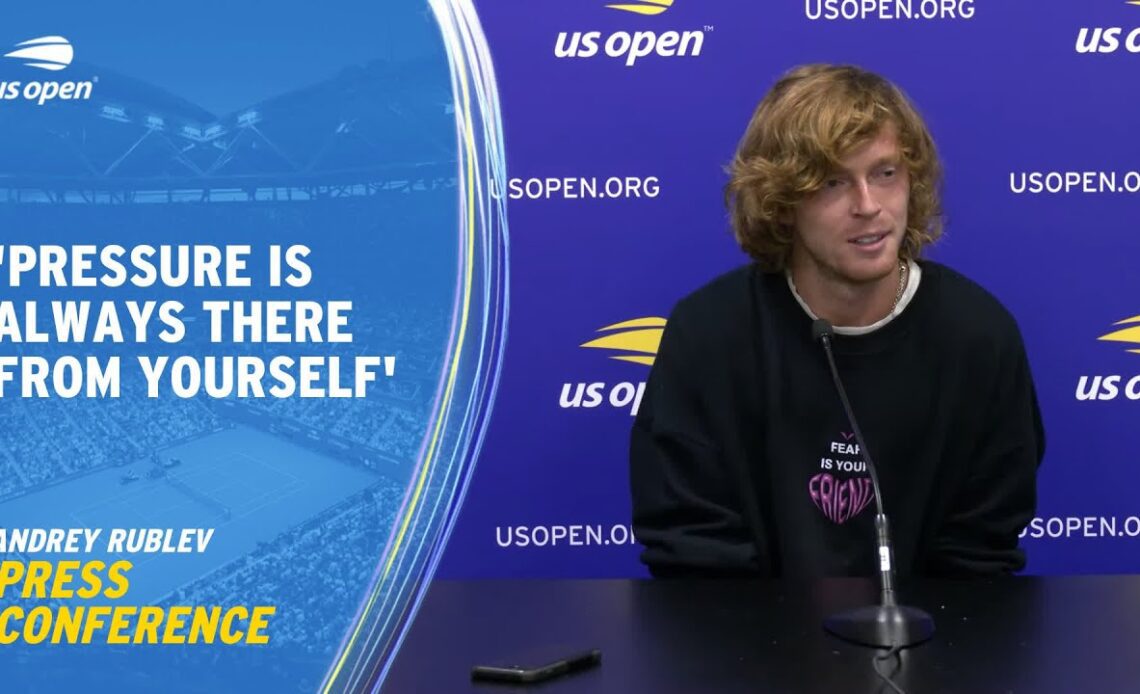 Andrey Rublev Press Conference | 2023 US Open Round 3