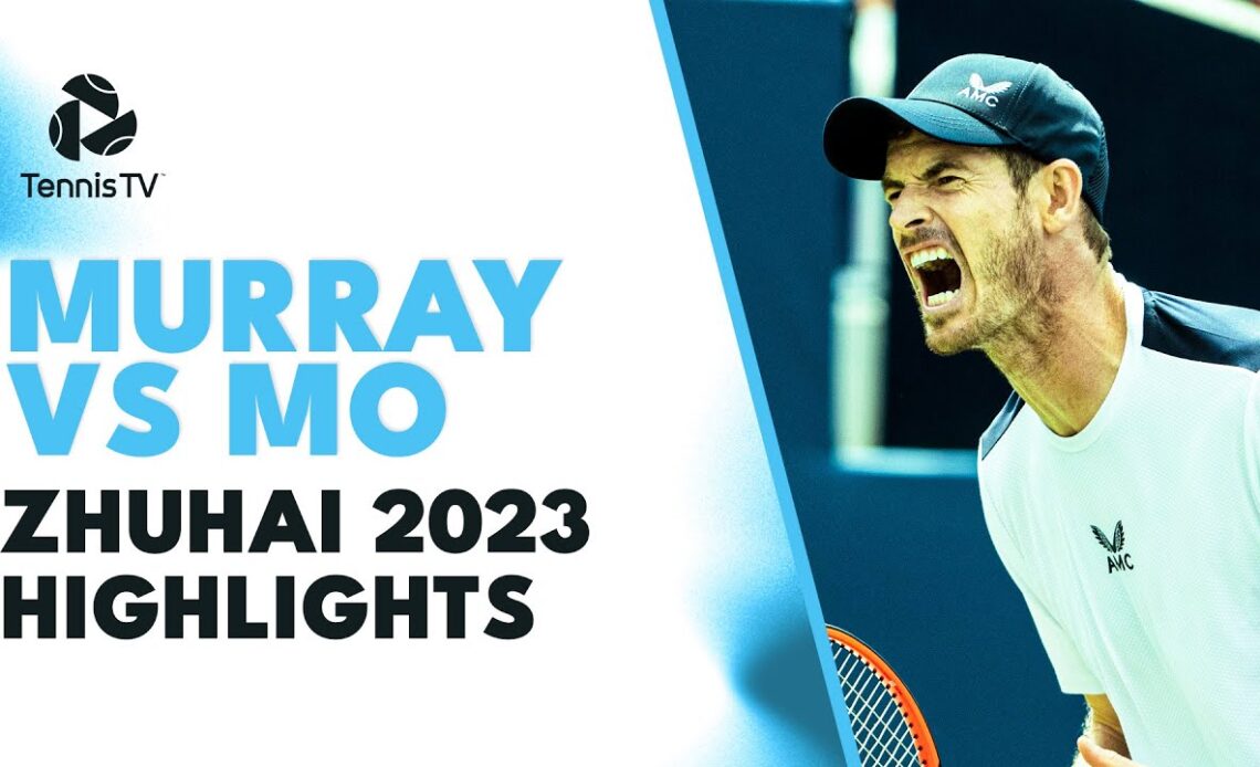 Andy Murray vs Ye Cong Mo Highlights | Zhuhai 2023