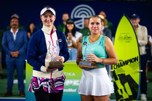 Barbora Krejcikova beats Sofia Kenin to claim San Diego title