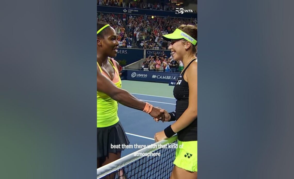 Belinda Bencic's most MEMORABLE match on Tour? 💭 #shorts #tennis #wta