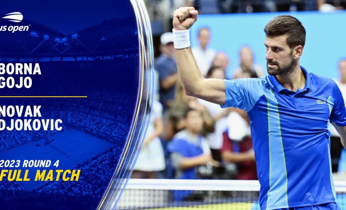 Borna Gojo vs. Novak Djokovic Full Match | 2023 US Open Round 4