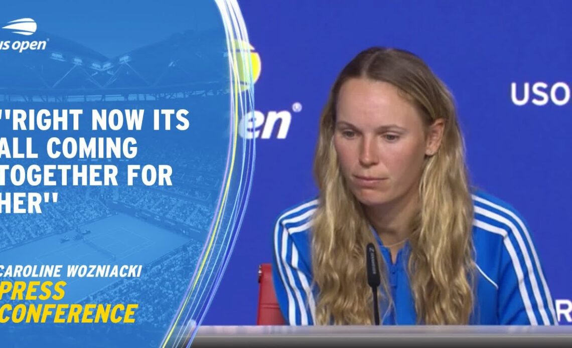 Caroline Wozniacki Press Conference | 2023 US Open Round 4