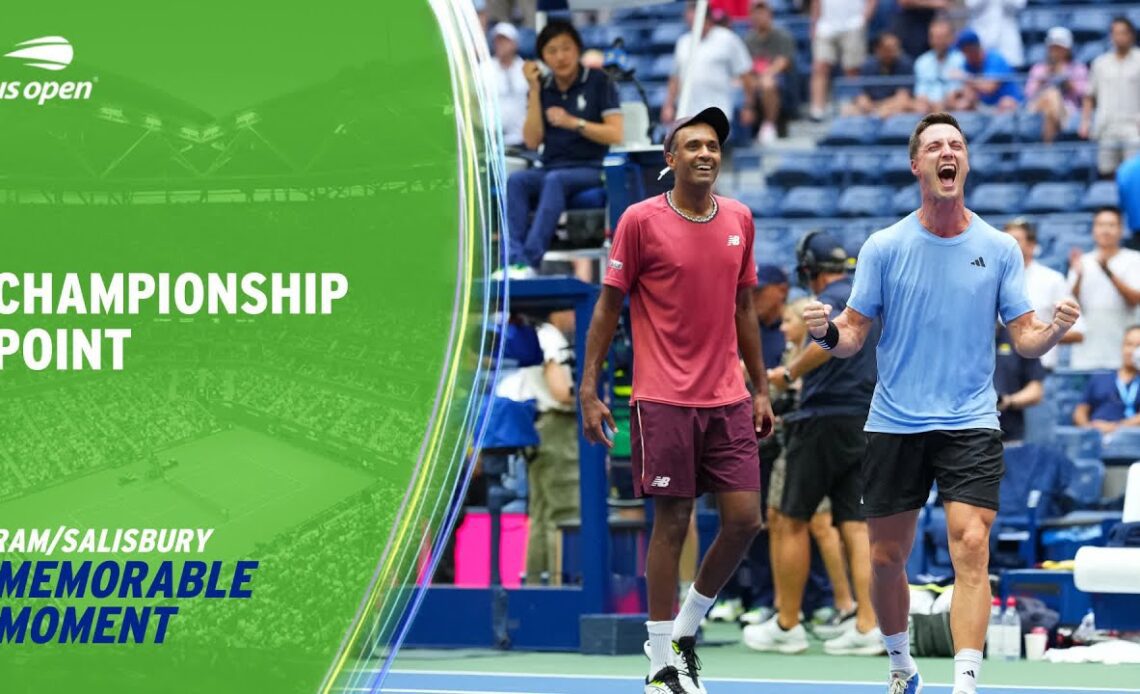 Championship Point | Ram/Salisbury Wins the Men's Doubles Title for Third Consecutive Time! | 2023