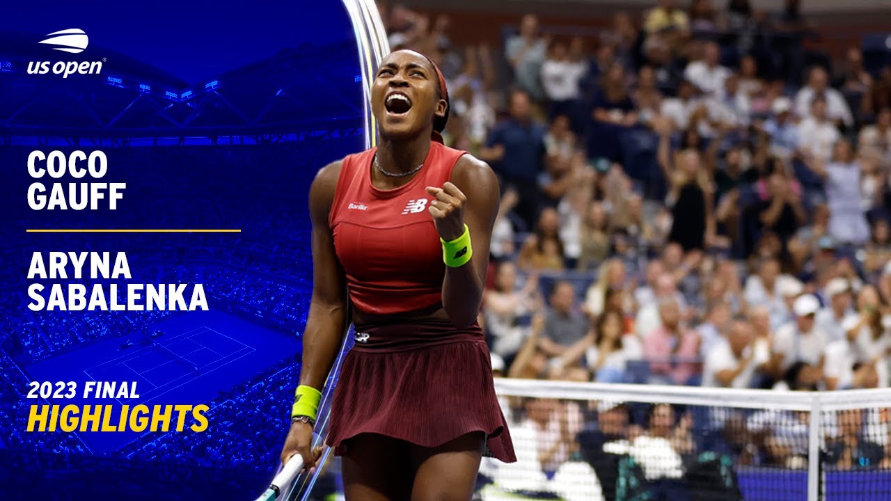 Coco Gauff Vs. Aryna Sabalenka Highlights | 2023 US Open Final - VCP Tennis