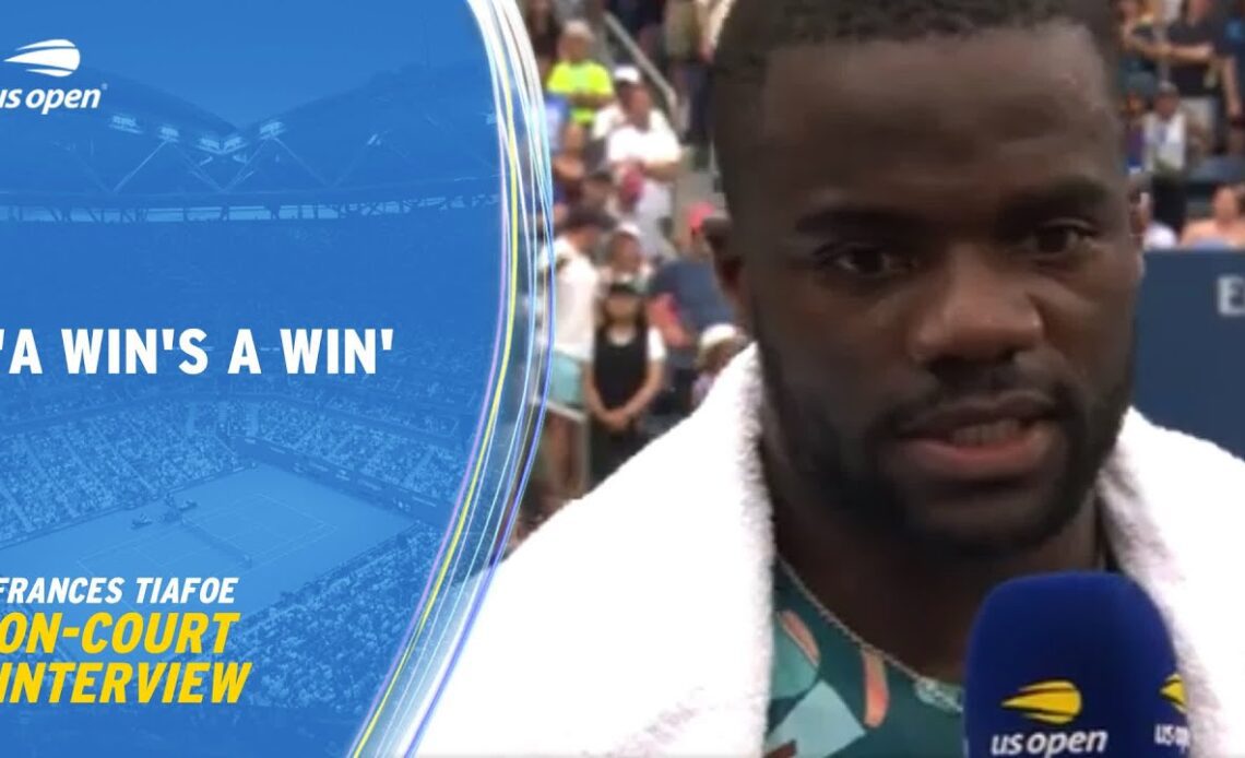 Frances Tiafoe On-Court Interview | 2023 US Open Round 4