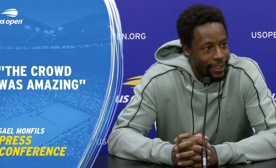 Gael Monfils Press Conference | 2023 US Open Round 2