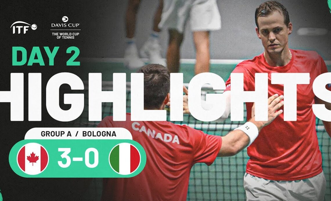 Highlights: Italy v Canada