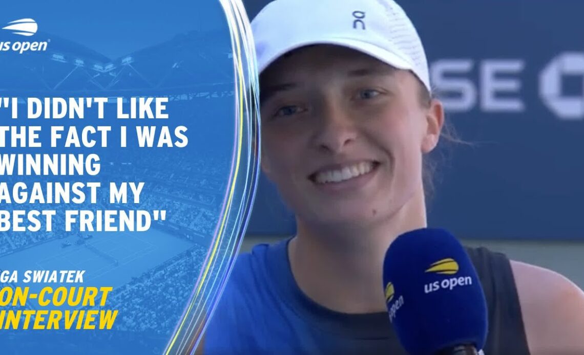 Iga Swiatek On-Court Interview | 2023 US Open Round 3