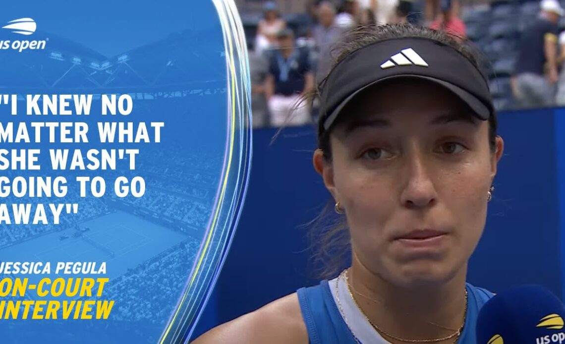 Jessica Pegula On-Court Interview | 2023 US Open Round 3