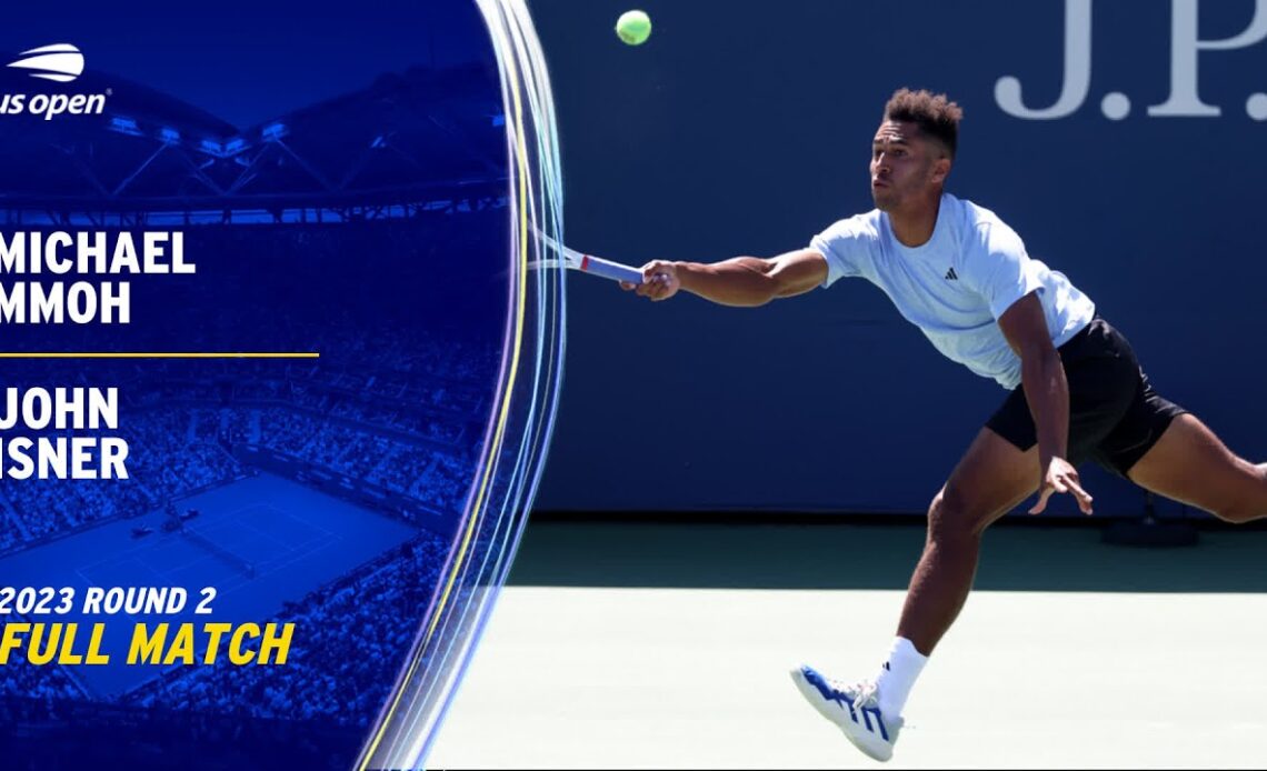 John Isner vs. Michael Mmoh Full Match | 2023 US Open Round 2