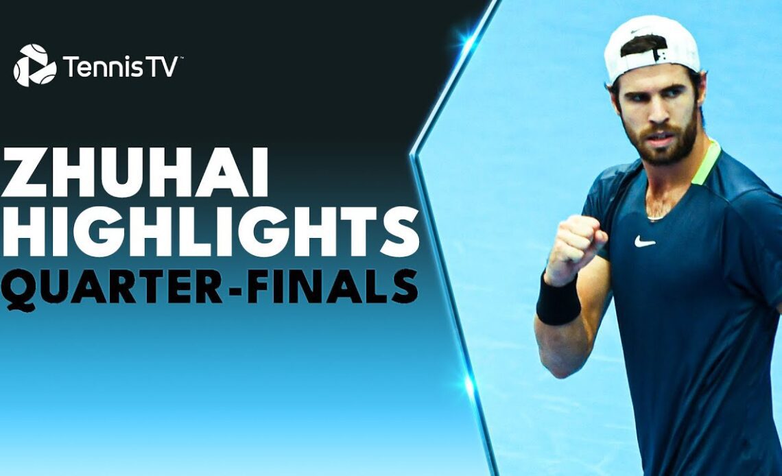 Khachanov Faces McDonald; Korda, Norrie & More Feature | Zhuhai 2023 Highlights Quarter-Finals