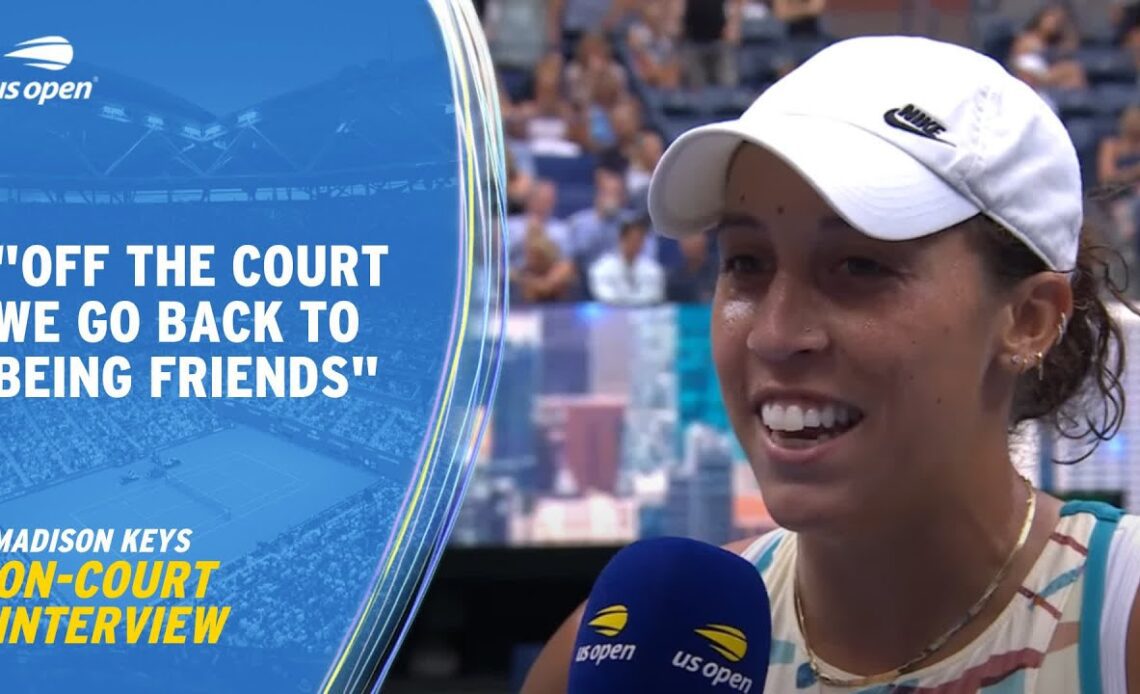 Madison Keys On-Court Interview | 2023 US Open Round 4