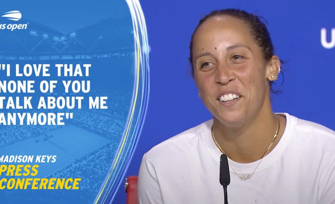 Madison Keys Press Conference | 2023 US Open Quarterfinal