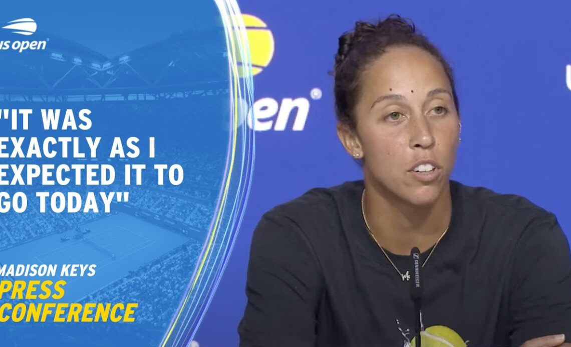 Madison Keys Press Conference | 2023 US Open Round 3