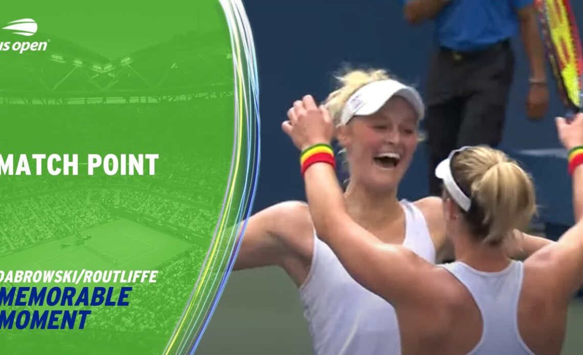 Match Point | Dabrowski/Routliffe Make the Final! | 2023 US Open