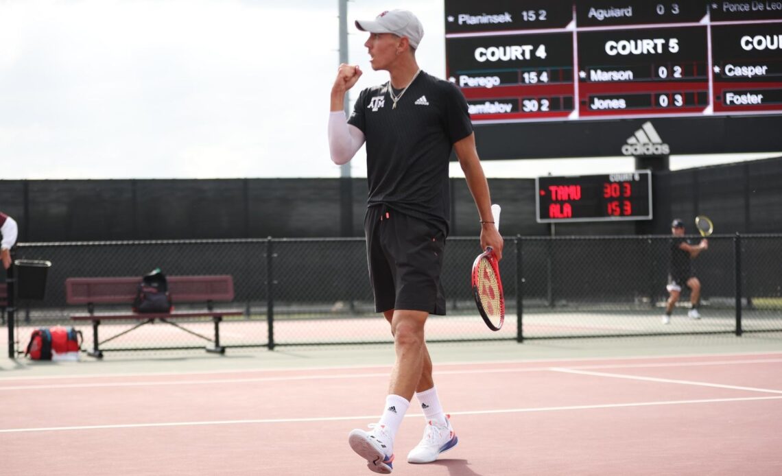 Men’s Tennis Competes at Big 12 – SEC Challenge - Texas A&M Athletics